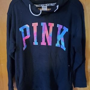 Pink tunic sweatshirt